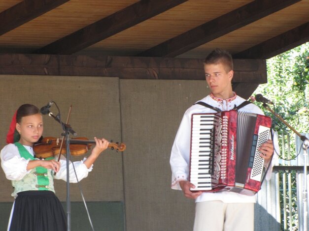 Mladí folkloristi - hudobníci